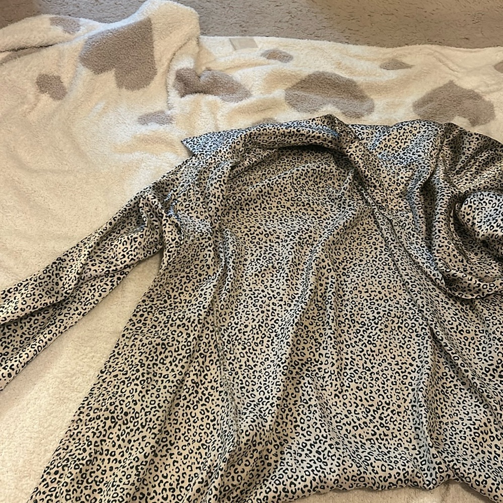 Silky button up